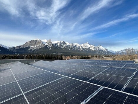 Solar panel array